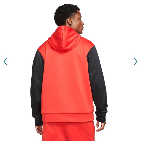 NIKE Training Hoodie Therma Fit Mens BIG & TALL SIZE 3XL Red Chile Pullover NWT - Picture 6 of 11
